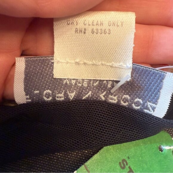 FLORA NIKROOS NEW Black Ruffled Sheer Top blouse tee long sleeve Size S USA - Picture 10 of 10